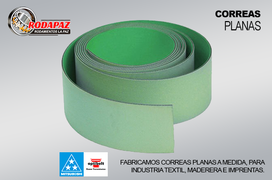 correas planas