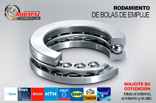 rodamiento de bolas de empuje